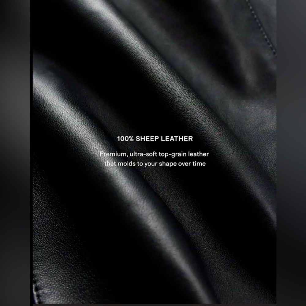 Quince Genuine Leather motorcycle jacket. - Picture 9 of 10